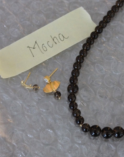 Stine A - Cherie Bon Bon Halskæde - Mocha